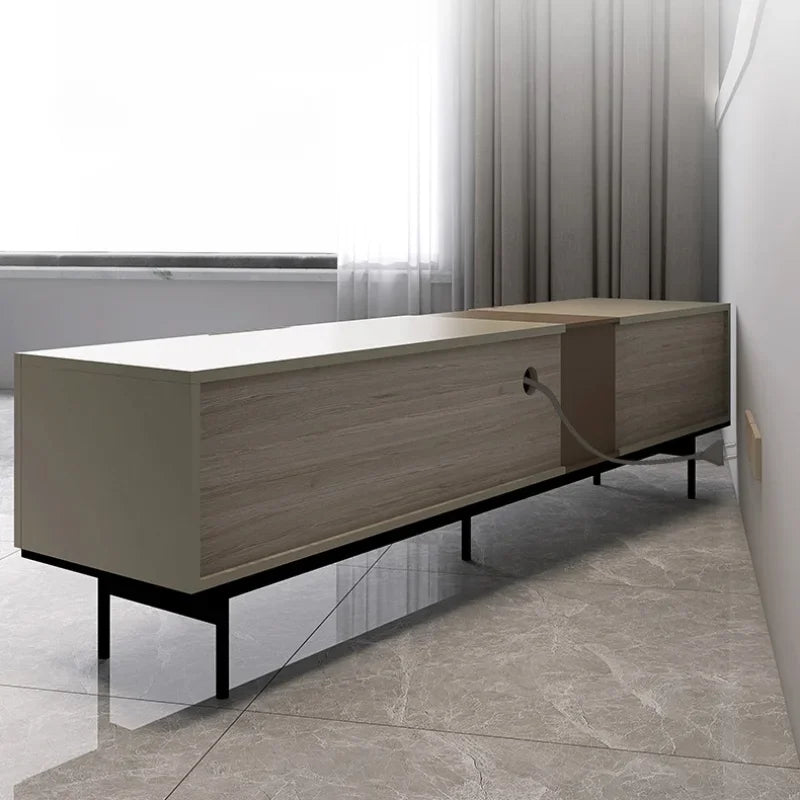 Monitor Stand Living Room Tv Table Luxury Pedestal Cabinet Television Tables Supports Wood Entertainment Center Home Furniture