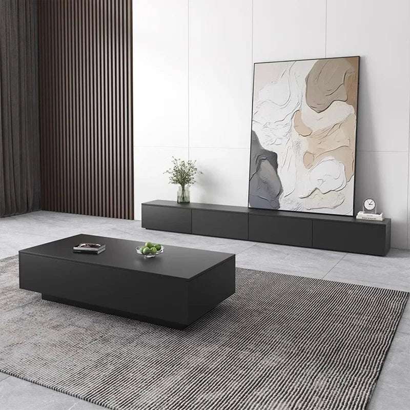 Floating Tv Furniture Entertainment Center Storage Pedestal Stand Complete Living Muebles Para Casa Movable Display Salon SJH