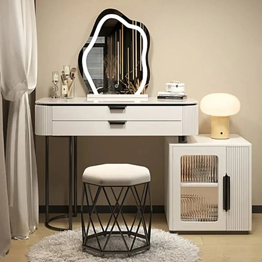 Modern Bedroom Dressing Table Nordic Makeup Multifunctional Style Home Dressing Table Girls Luxury Schminktisch Furniture