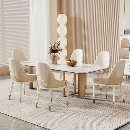 Party Backrest Dining Chair Light Luxury Minimalist Modern Design Makeup Chairs Comfortable Moveis Para Casa Home Furniture