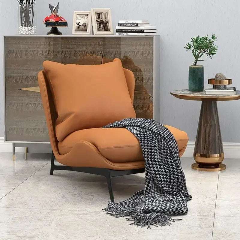 Lounge Luxury Chair Modern Minimalist Lazy Designer Accent Mobile Recliner Chair Nordic Tocador Maquillaje Living Room Furniture