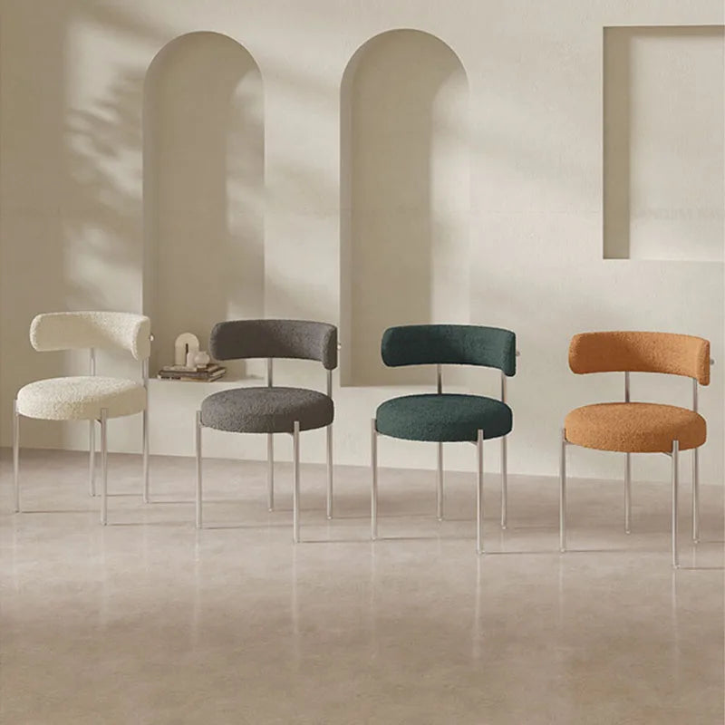 Modern Dining Designer Nordic Chair Vanity Ergonomic Desk Luxury Leather Chair Bar Stools Accent Sedie Cucina Home Furniture