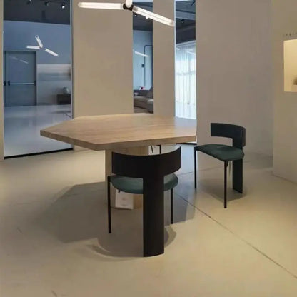 Unique Dining Chairs Metal Design Luxury Soft Comfort Design Lounge Chair Luxury Wood Muebles Para El Hogar Dining Furniture
