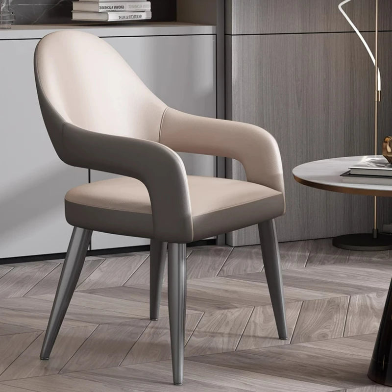 Ergonomic Luxury Dining Chairs Elastic Custom Aesthetics Nordic Dining Chairs Comfortable Kitchen Meuble Salon Home Furniture