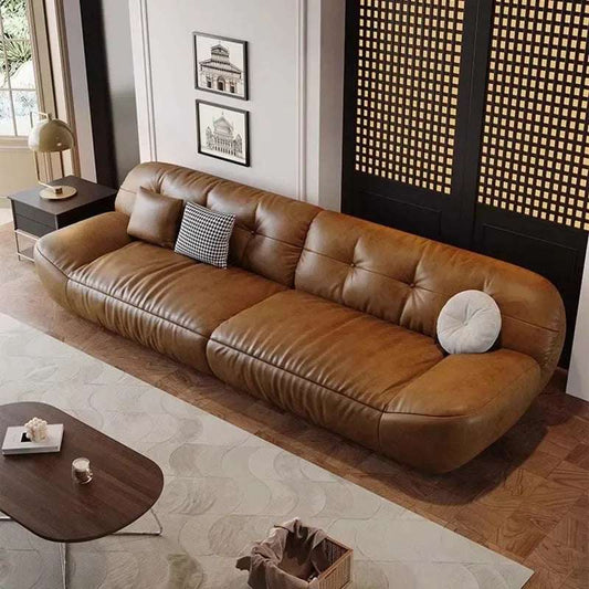 Leather Living Room Sofas Modern European Luxury Design Sofa Living Room Sectional Sofa Sala De Estar De Luxo Room Decor
