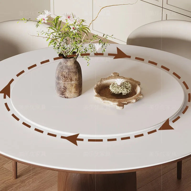 Dinner Coffee Dining Tables Kitchen Round Nordic Mobile Dining Tables Restaurant Luxury Muebles Para El Hogar Home Furniture