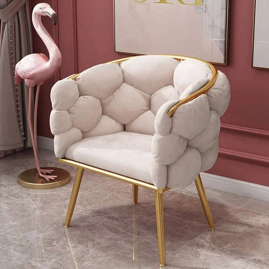 Floor Luxury Accent Chair Nordic Arm Salon Makeup Bedroom Design Modern Garden Chair Dining Chaise Lounges Home Furnitures