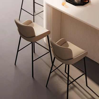 European Modern Bar Chairs Stylish Restaurant Metal Waiting Bar Stools Dining Garden Banqueta Alta Para Cozinha Home Furniture