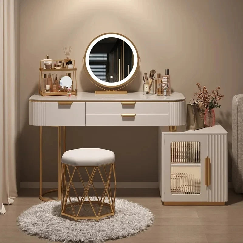Modern Bedroom Dressing Table Nordic Makeup Multifunctional Style Home Dressing Table Girls Luxury Schminktisch Furniture