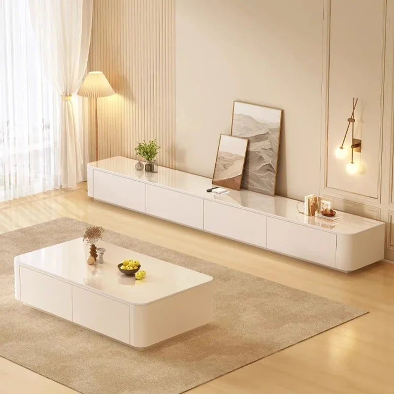Modern Center Mueble Tv Stand Living Room Entertainment Console Monitor Stand Cabinet Armoires De Classement Salon Furnitures