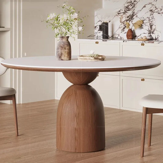 Dinner Coffee Dining Tables Kitchen Round Nordic Mobile Dining Tables Restaurant Luxury Muebles Para El Hogar Home Furniture