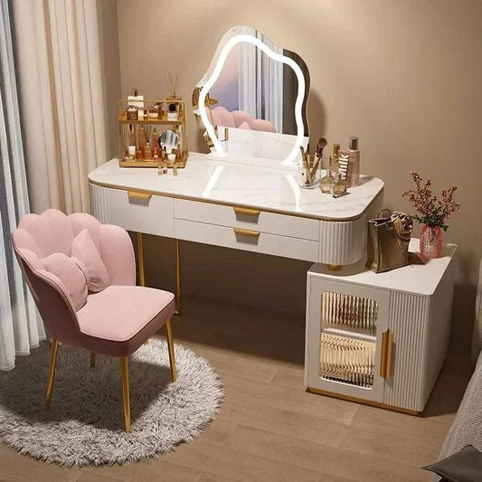 Modern Bedroom Dressing Table Nordic Makeup Multifunctional Style Home Dressing Table Girls Luxury Schminktisch Furniture