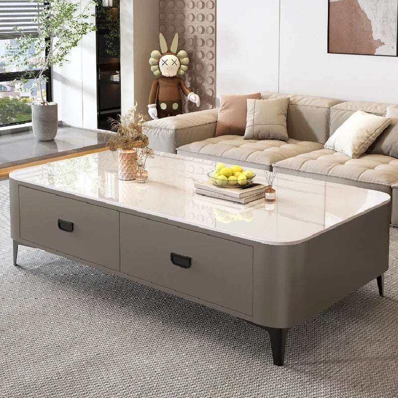 Mobile Minimalist Coffee Table Modern Elegant Nordic Luxury Modern Living Room Table Design Mesa De Centro Home Furnitures