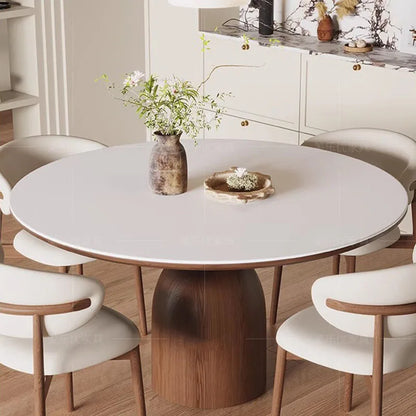 Dinner Coffee Dining Tables Kitchen Round Nordic Mobile Dining Tables Restaurant Luxury Muebles Para El Hogar Home Furniture